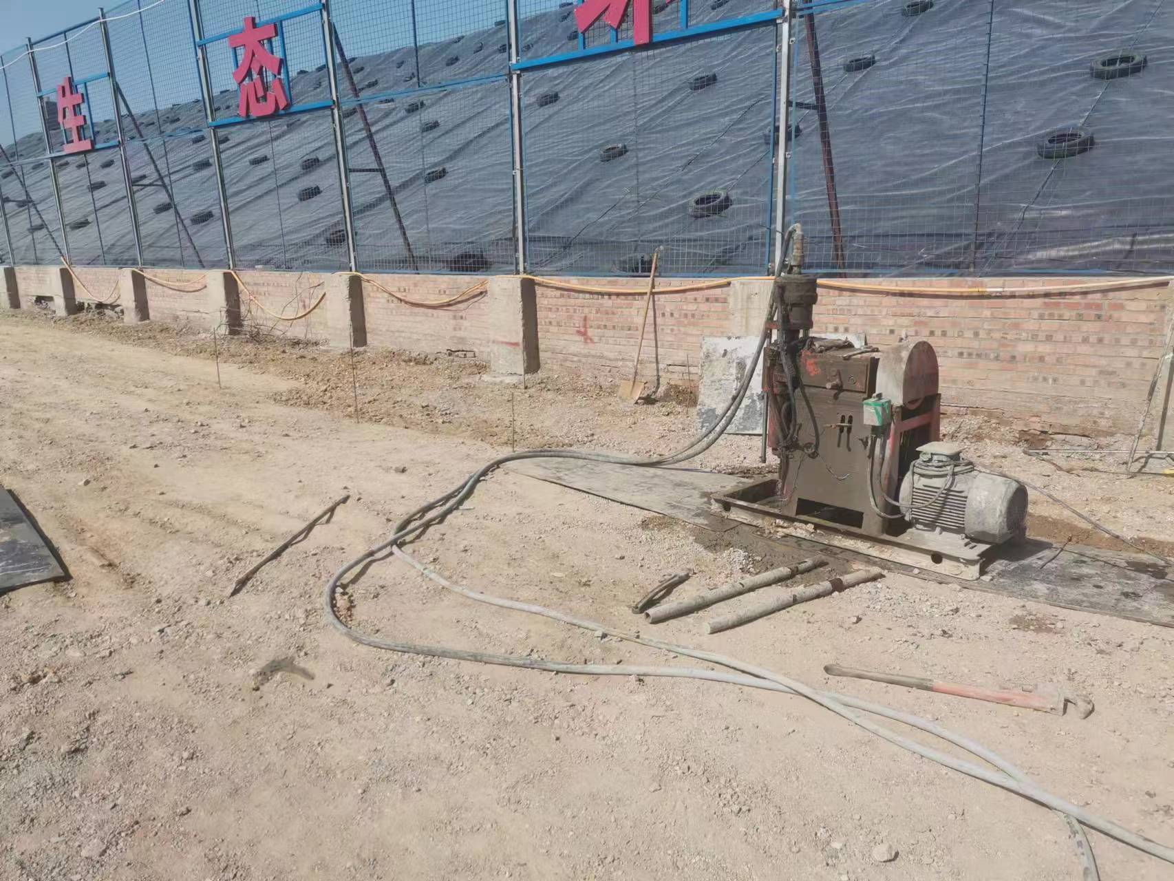 白茅湖农场双液注浆